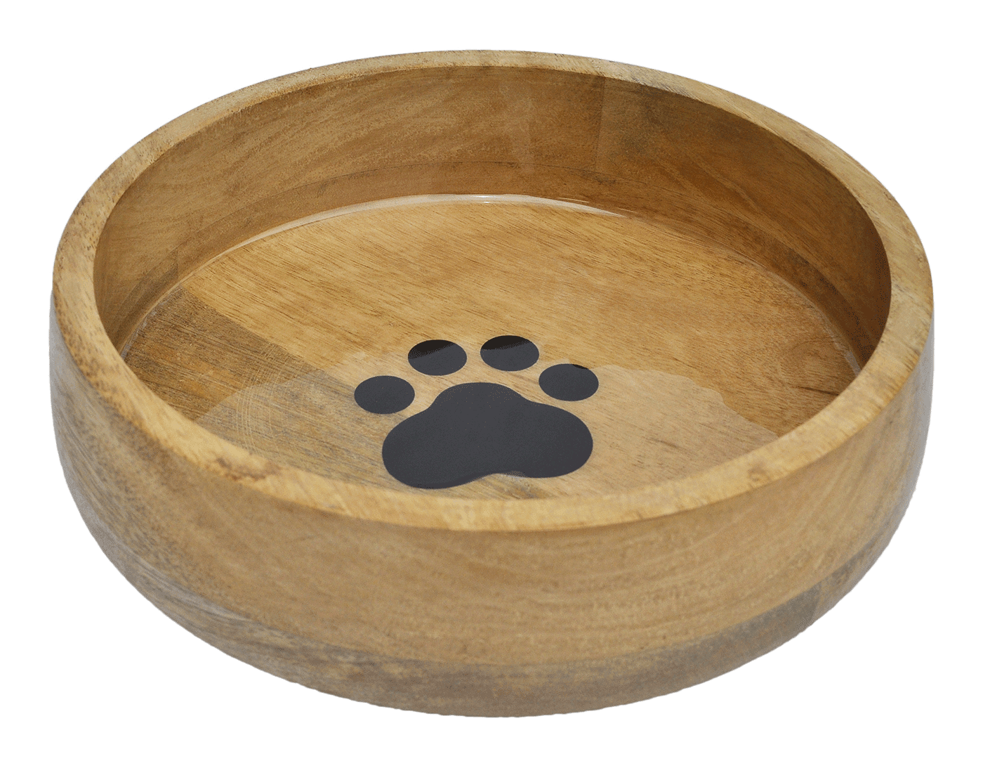 Wooden Bowl Curved